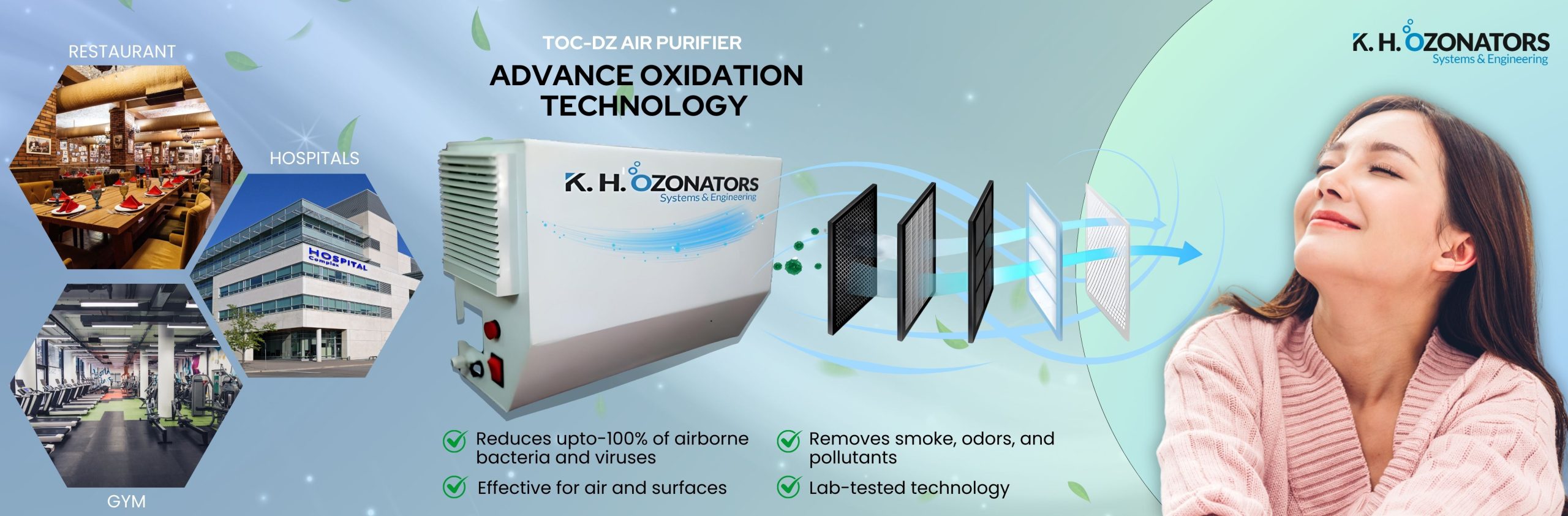 air purifier Slider